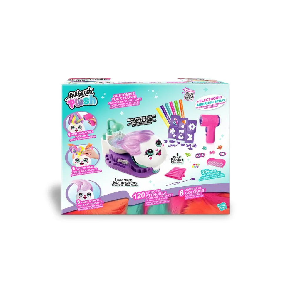 Airbrush Plush Salón de Peluquería Personaliza tu Peluche