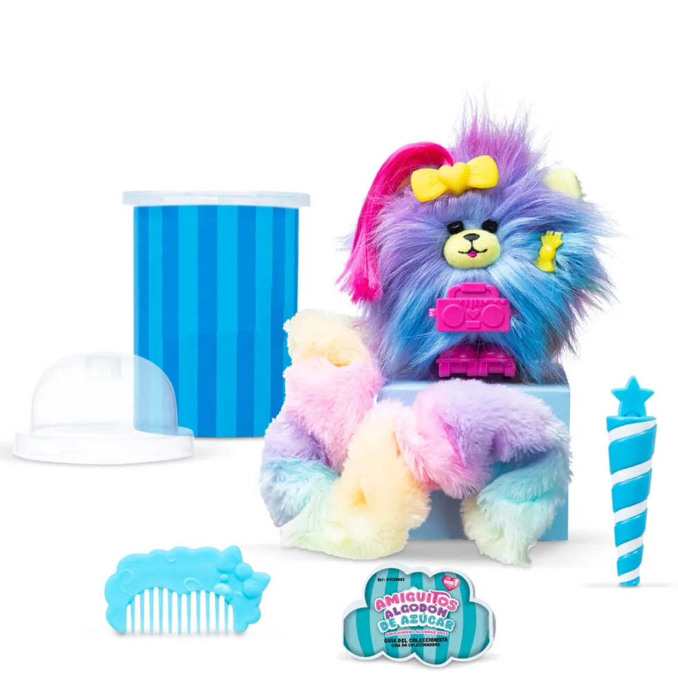 Amiguitos Algodón de Azúcar Peluche con Accesorios Varios Modelos