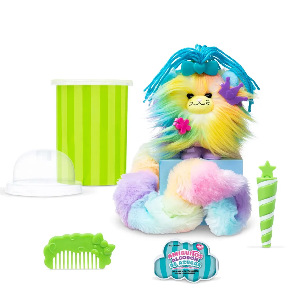 Amiguitos Algodón de Azúcar Peluche con Accesorios Varios Modelos