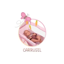 Armario Cambiador de Muñecas Plegable con Accesorios Rabbit