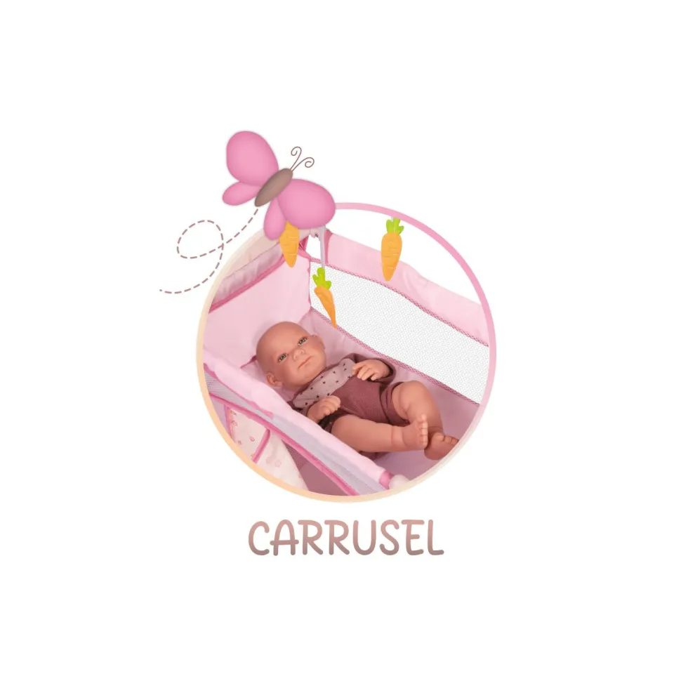 Armario Cambiador de Muñecas Plegable con Accesorios Rabbit