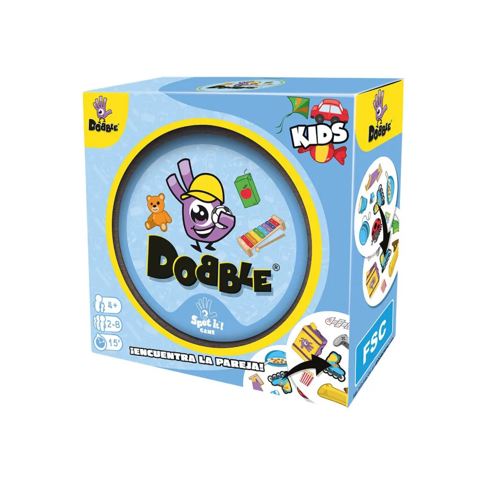 Asmodee Dobble Kids Juego de Cartas