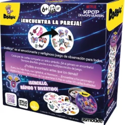 Asmodee Dobble K-Pop Demon Hunters Juego de Mesa