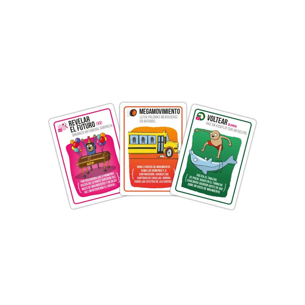 Asmodee Exploding Kittens: El Juego de Tablero Juego de Mesa