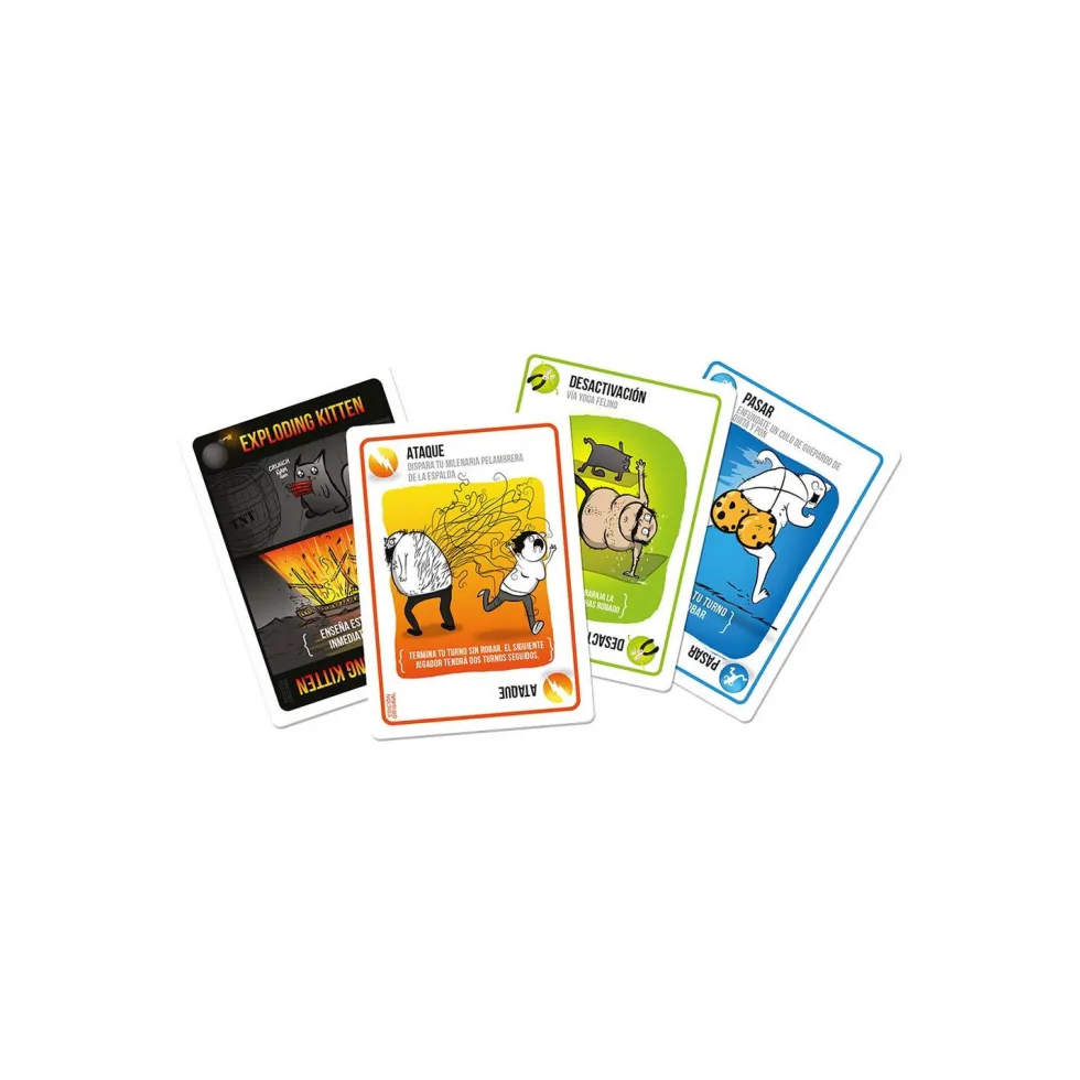 Asmodee Exploding Kittens Juego de Mesa
