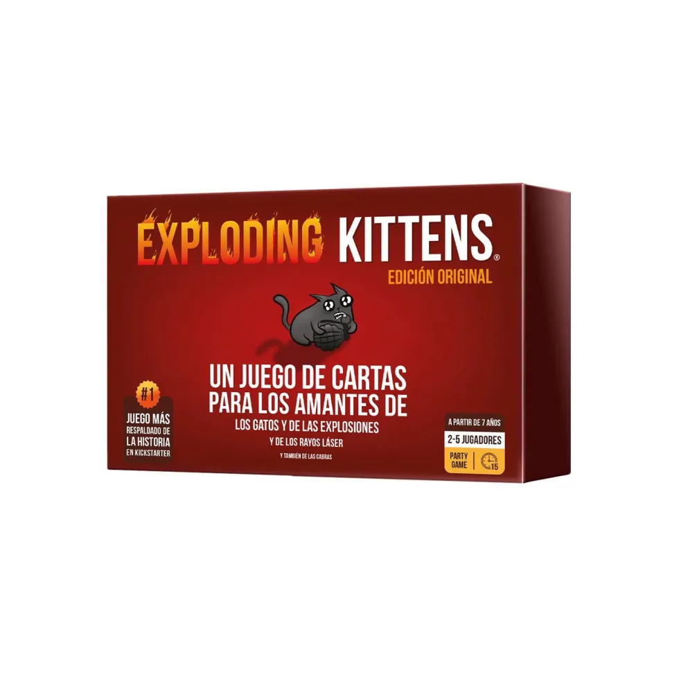 Asmodee Exploding Kittens Juego de Mesa