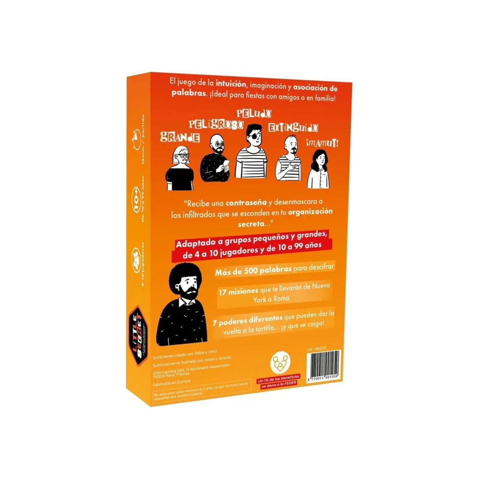 Asmodee Little Secret Juego de Mesa