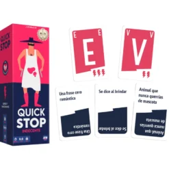 Asmodee Quick Stop Indecente Juego de Mesa de Adultos