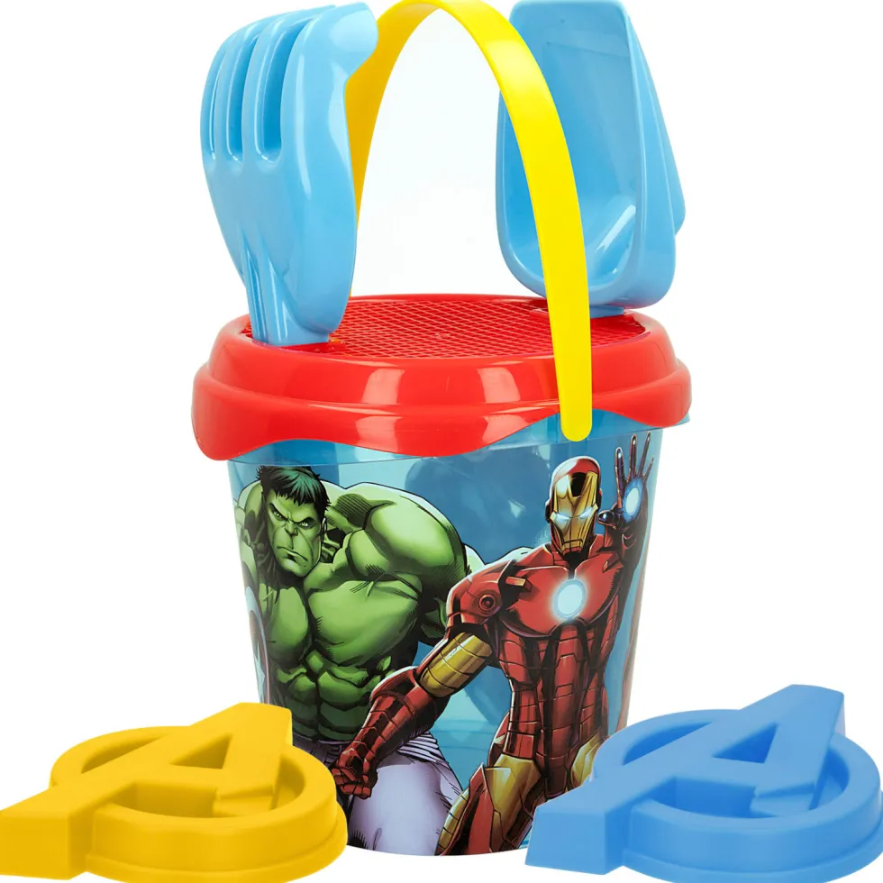 Avengers Set de Playa con Cubo y Accesorios