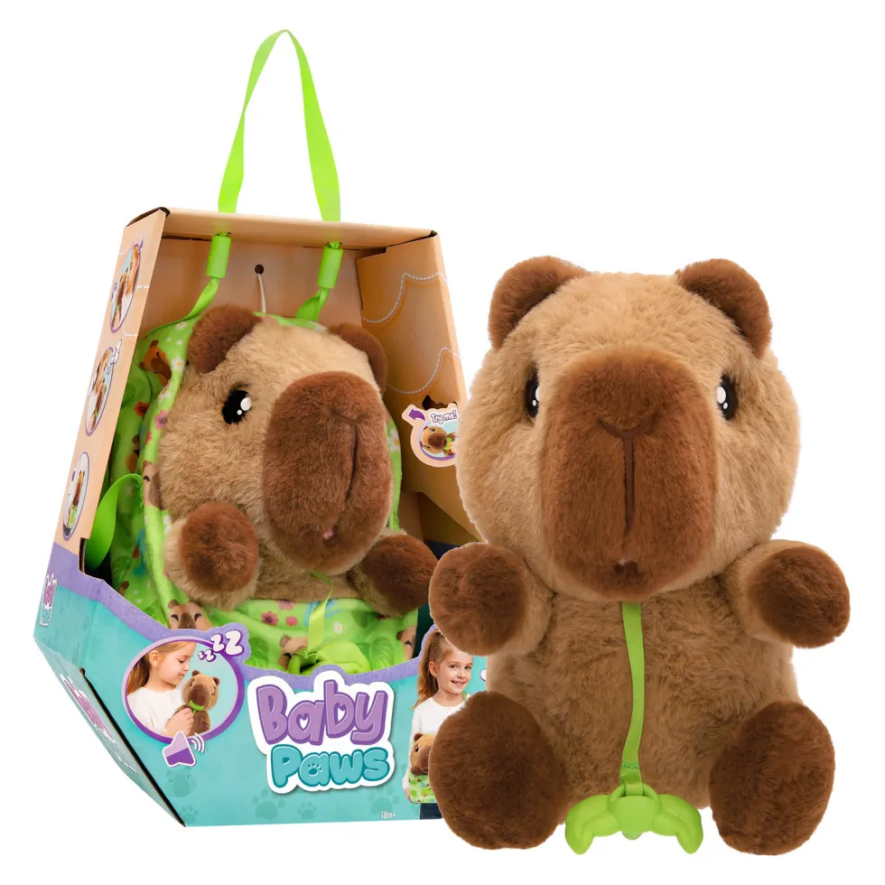 Baby Paws Peluche Interactivo Capybara
