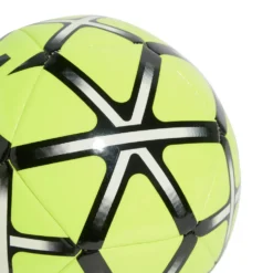 Balón Adidas Starlancer Club Amarillo y Negro Talla 5