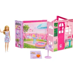 Barbie Casa de Escapada de Fin de Semana Conjunto con Muñeca y Accesorios