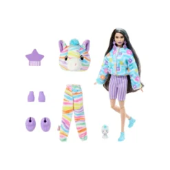 Barbie Cutie Reveal Sueños de Colores Muñeca Cebra