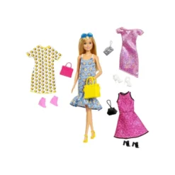 Barbie Fashionista con 4 Modas
