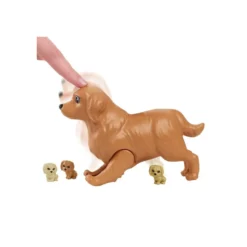 Barbie Muñeca Rubia Perritos Recién Nacidos