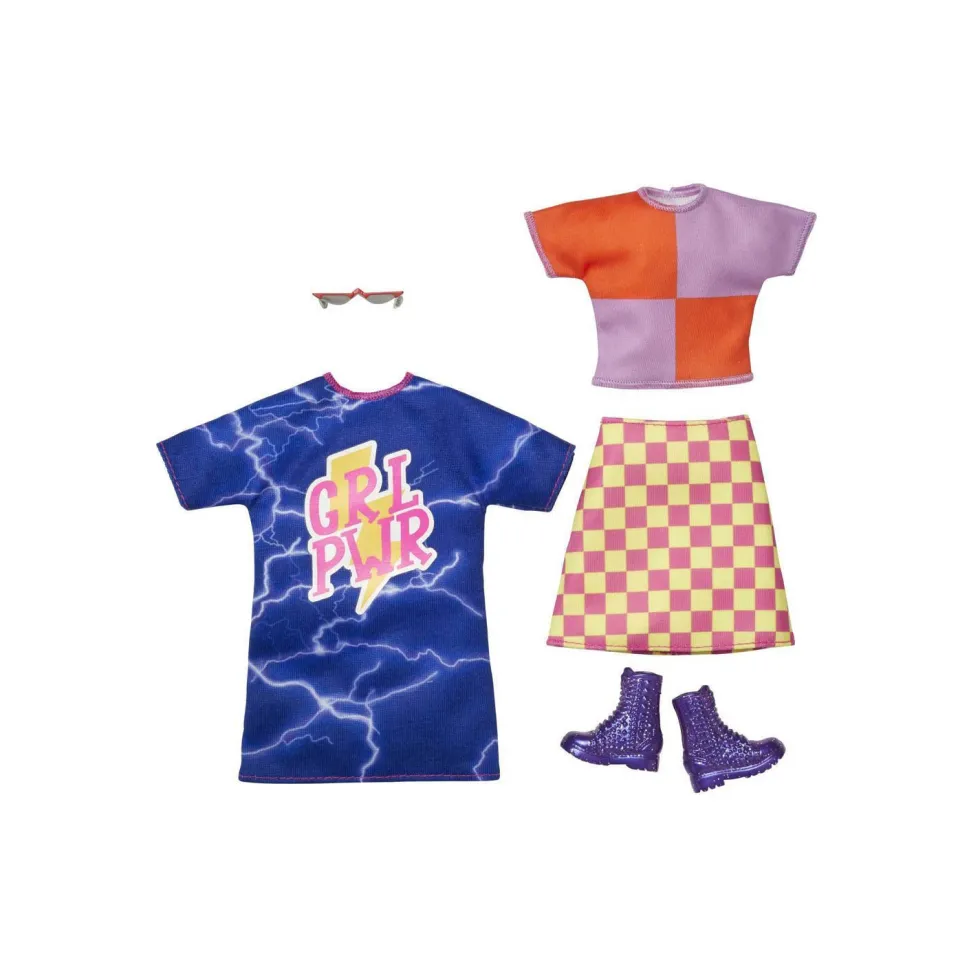 Barbie Pack 2 Looks de Moda Varios Modelos
