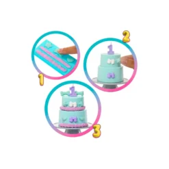 Barbie Party Unboxed Muñeca Azul con 10 Sorpresas
