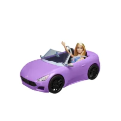 Barbie y su Descapotable Muñeca con Coche
