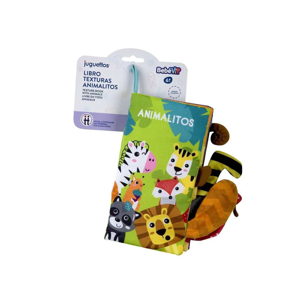 Bebé Vip Libro Texturas Animalitos