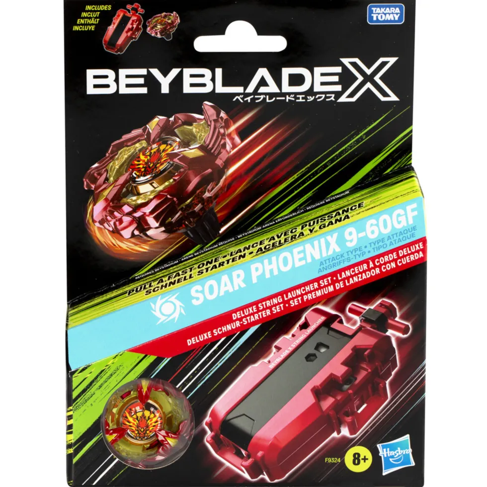 Beyblade X Set Premium de Lanzador con Cuerda