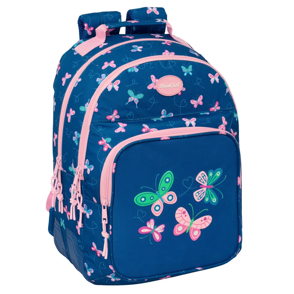 Blackfit8 Mariposas Mochila Doble Adaptable a Carro