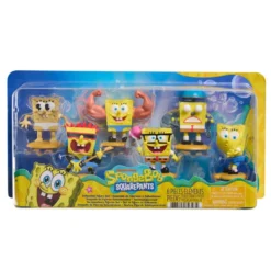 Bob Esponja Pack 6 Figuras Varios Modelos