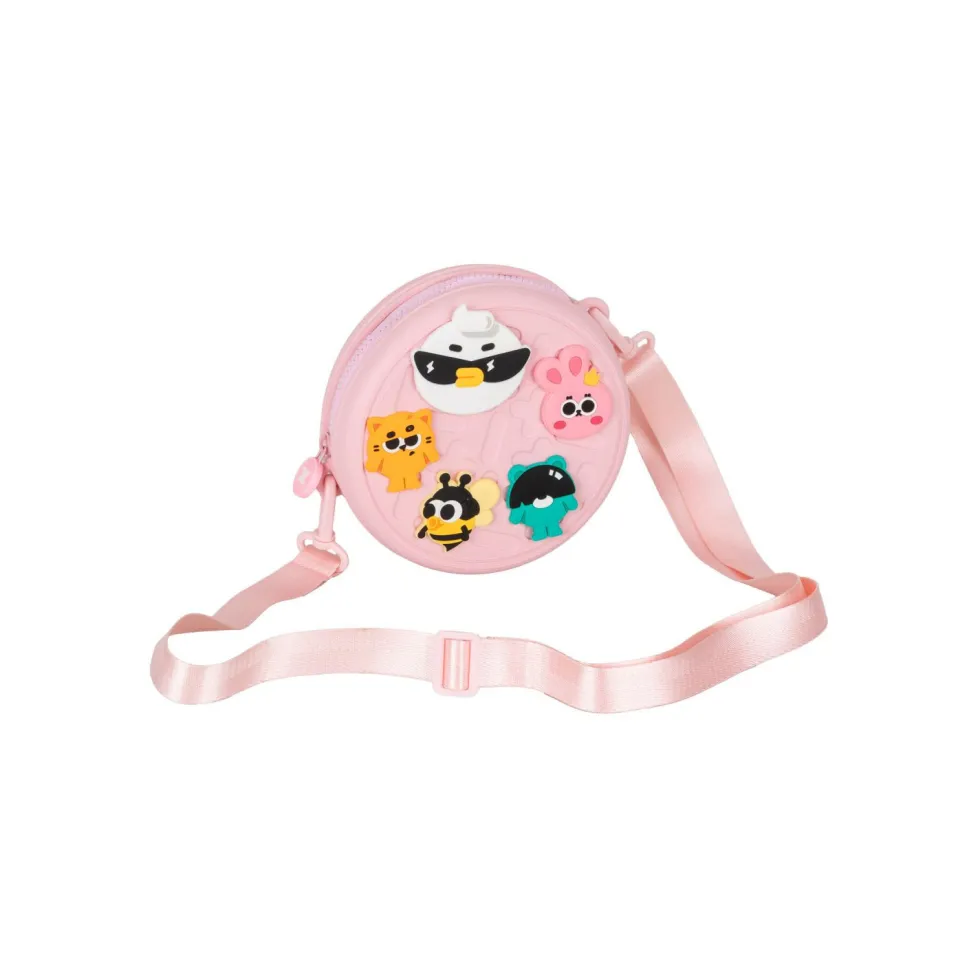 Bolso Redondo Rosa Goma Eva