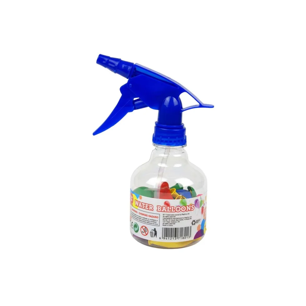 Botella de Agua con 50 Globos
