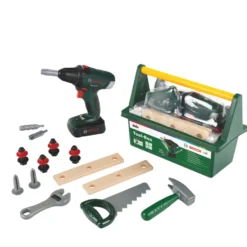 Caja de Herramientas Infantil Bosch Tool-Box con Taladro Atornillador