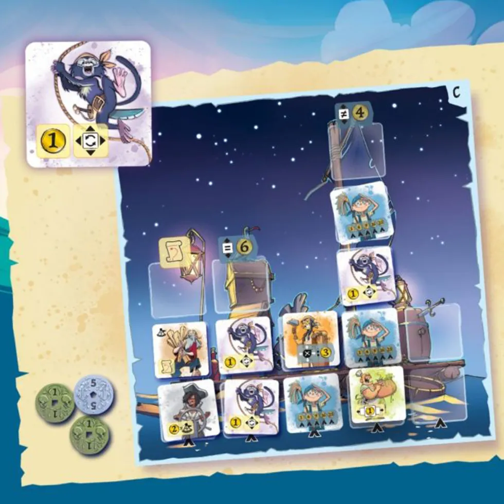 Captain Flip: Isla Bomba Juego de Mesa
