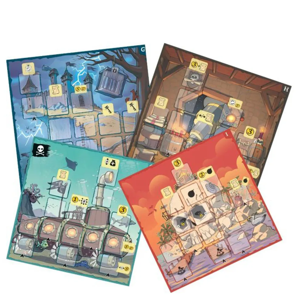 Captain Flip: Isla Bomba Juego de Mesa