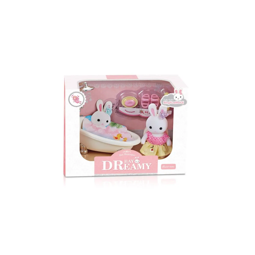 Casa Alegre Set de Baño con Figura y Accesorios