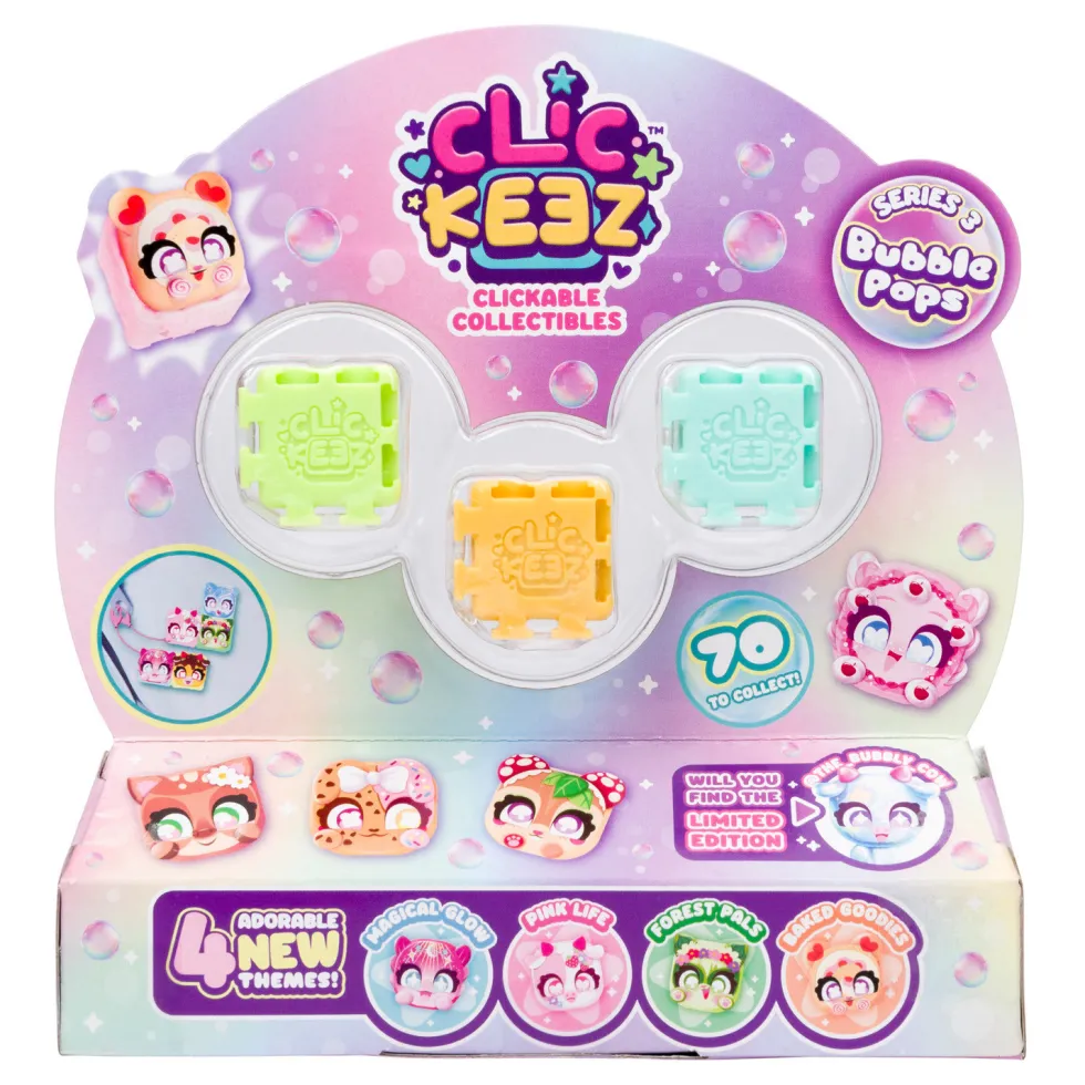 Clickeez Pack de 5 Serie 3 Varios Modelos