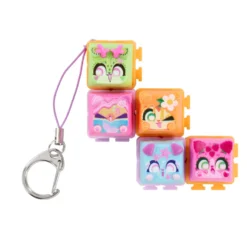 Clickeez Set con 5 Teclas, LLavero y Guía de Colección Varios Modelos