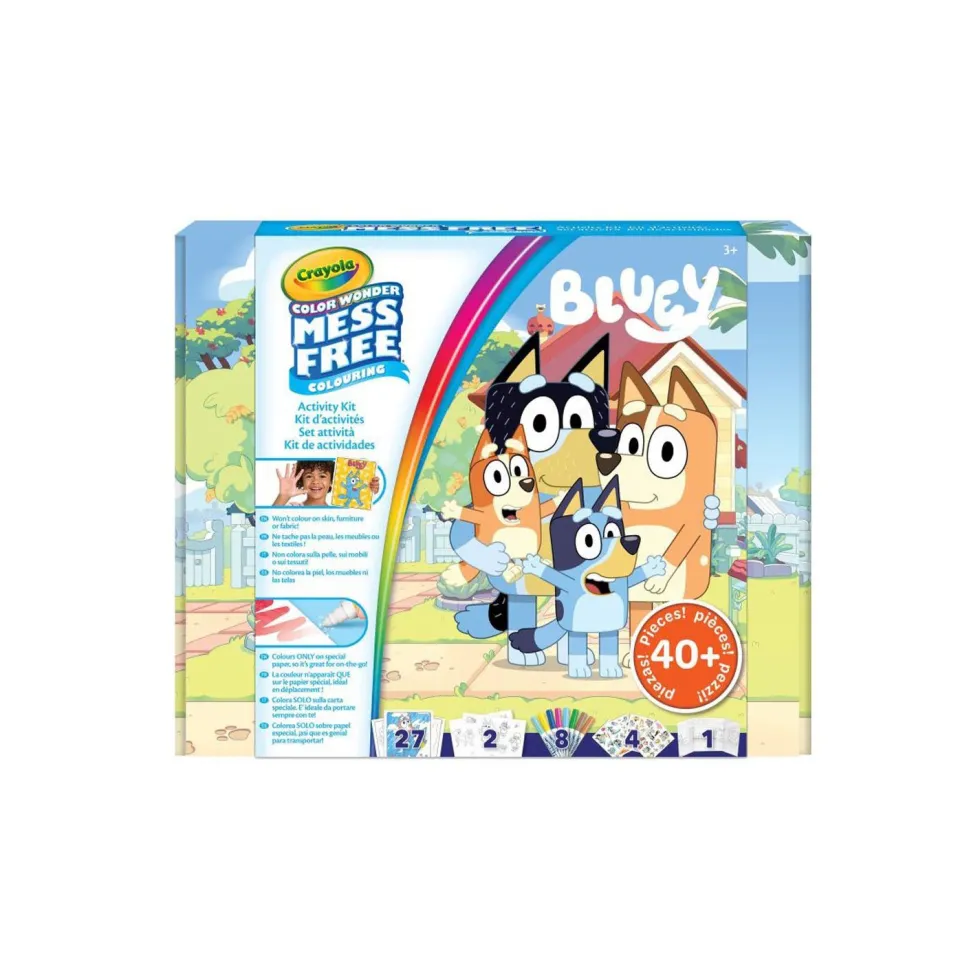 Crayola Colorea Sin Manchas Súper Set Bluey