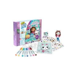 Crayola Colorea Sin Manchas Súper Set La Casa de Muñecas de Gabby