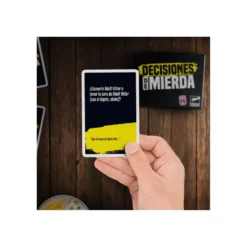 Decisiones De Mierda Juego de Mesa de Adultos