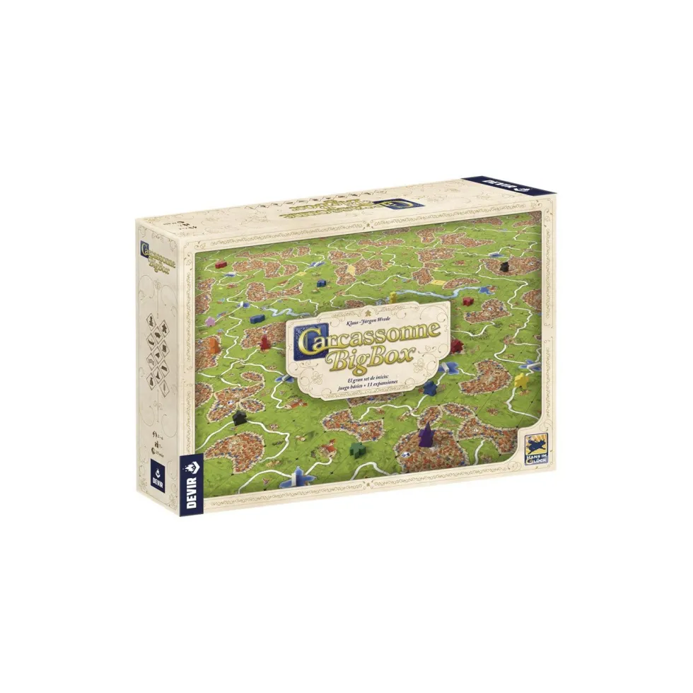 Devir Carcassonne Plus Juego de Mesa
