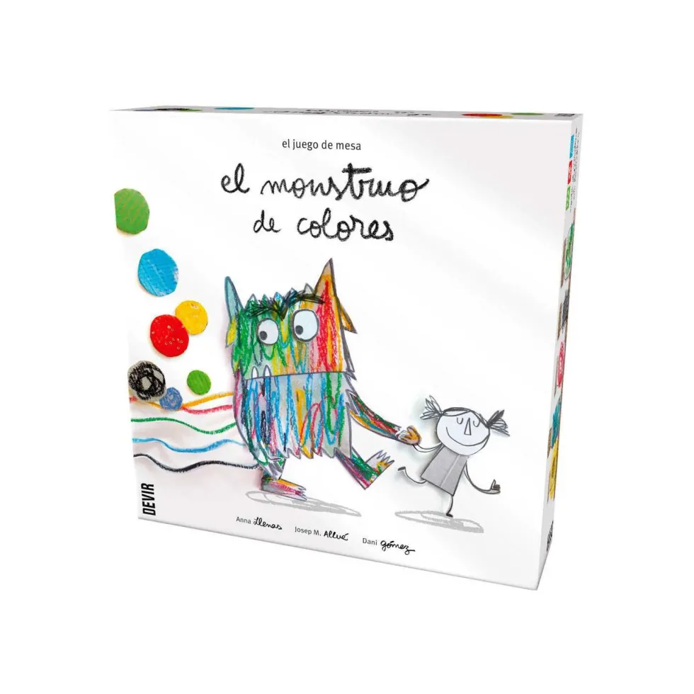 Devir El Monstruo de Colores Juego de Mesa