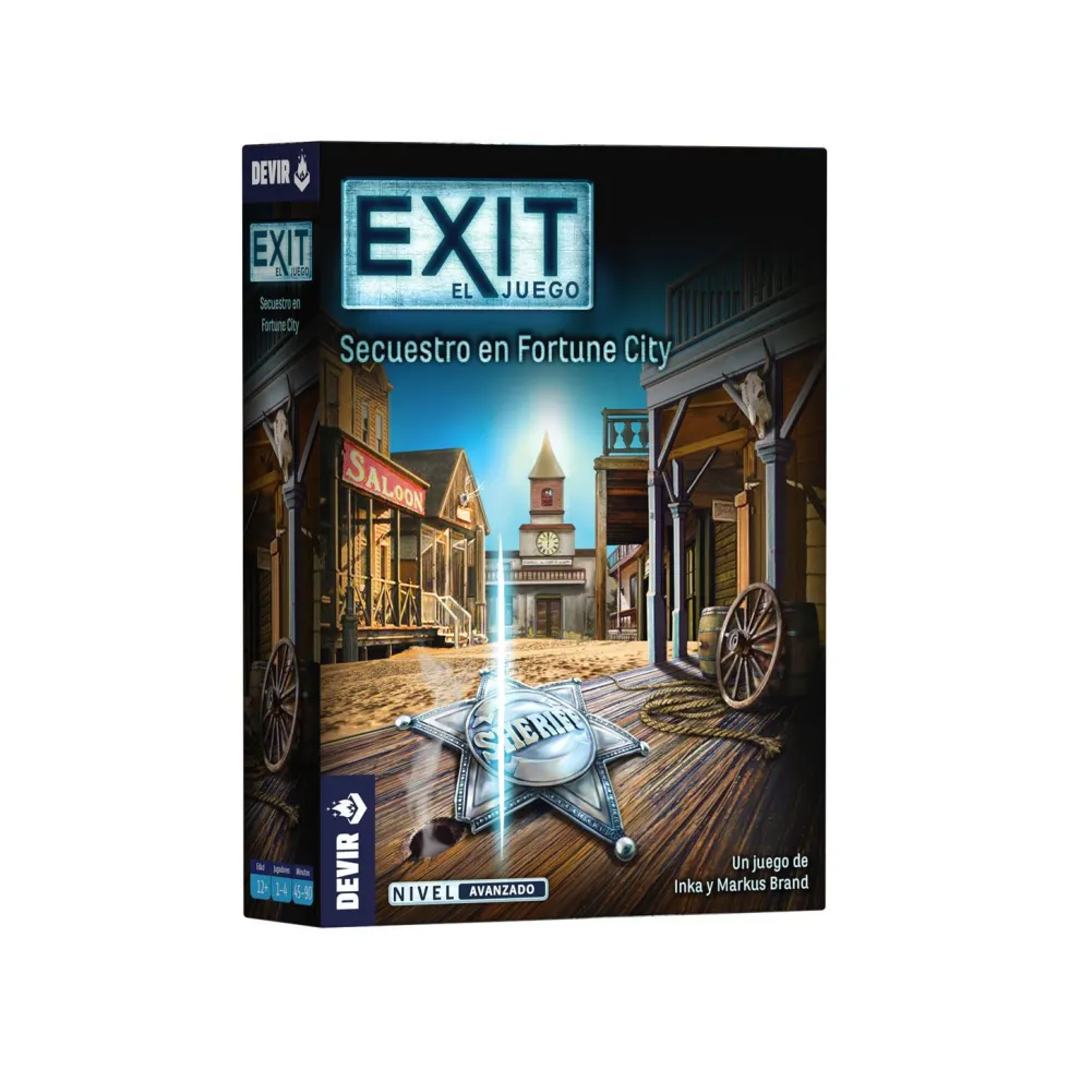 Devir Exit Secuestro en Fortune City Juego de Mesa