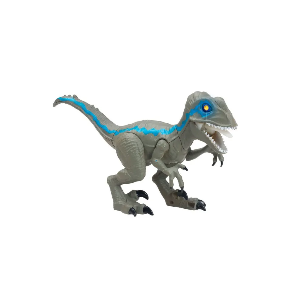 Dinosaurio Gris con Luz y Sonido