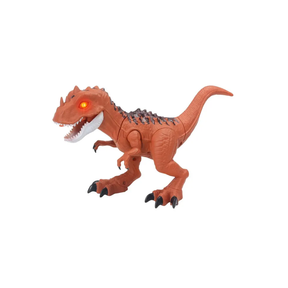 Dinosaurio Marrón con Luz y Sonido