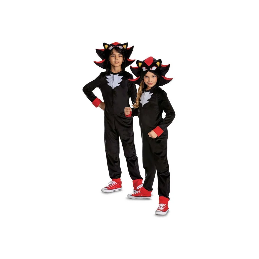 Disfraz Infantil Sonic 3 Shadow Clásico Talla S 4-6 Años