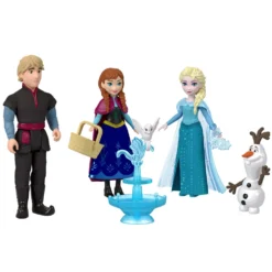 Disney Frozen Conjunto de Personajes de Anna y Elsa