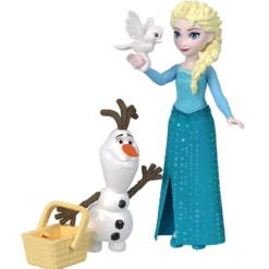 Disney Frozen Conjunto de Personajes de Anna y Elsa