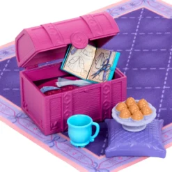 Disney Frozen Set Fiesta Pijamas Elsa y Ana con Muñecas y Accesorios