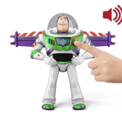 Disney Pixar Toys Story 5 Figura Deluxe Buzz Lightyear Edición Alta Tecnología