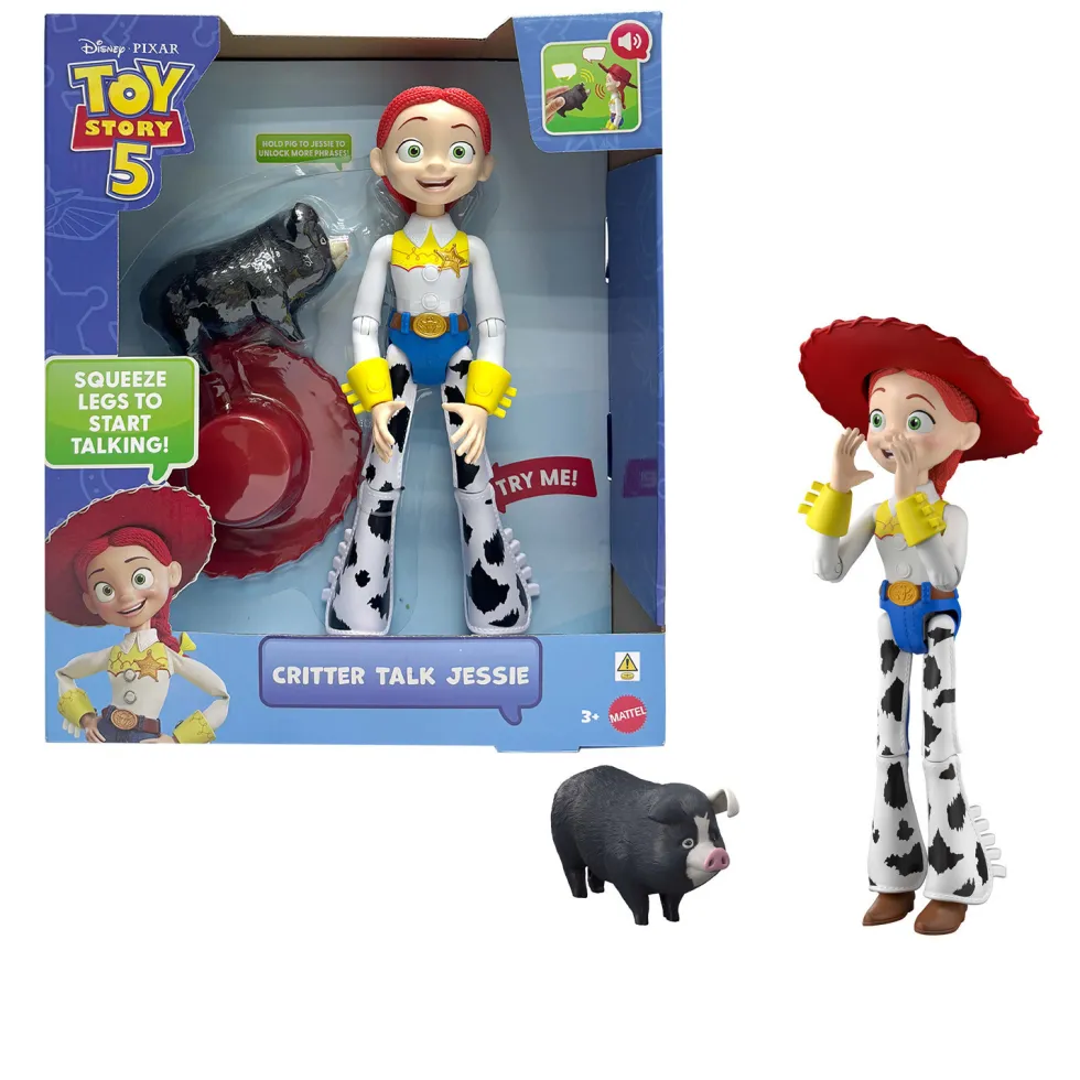 Disney Pixar Toy Story Figura Deluxe Jessie Parlanchina
