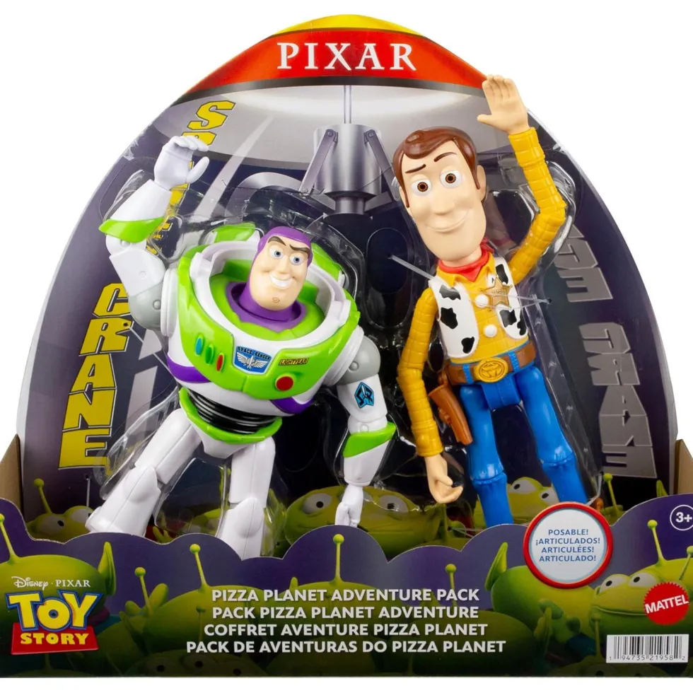 Disney Pixar Toy Story Pack de 2 Figuras Woody y Buzz
