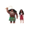 Disney Vaiana 2 Conjunto de Muñecos Vaiana y Maui Viajeros con Accesorios